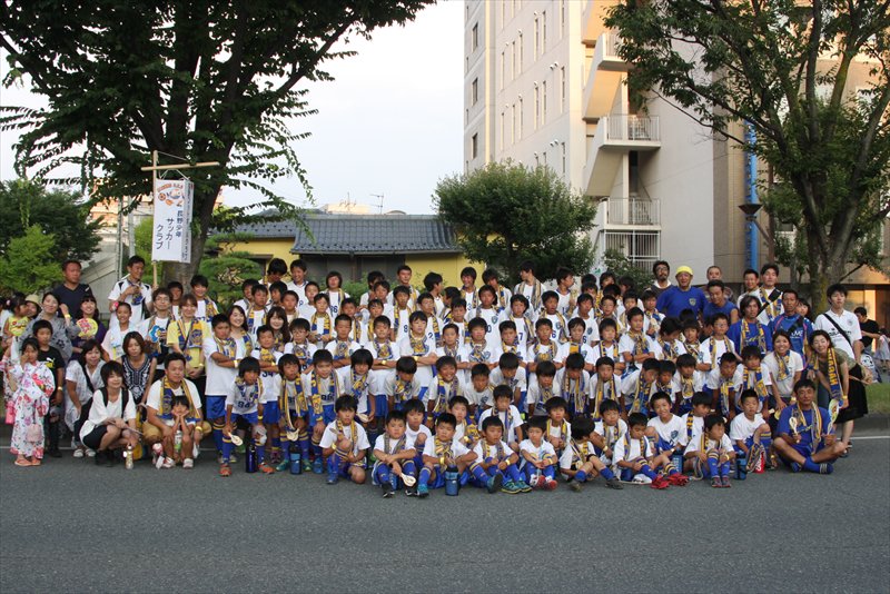 第４5回長野びんずる祭りに参加しました 長野fcガーフ 長野県長野市にある少年サッカークラブチーム