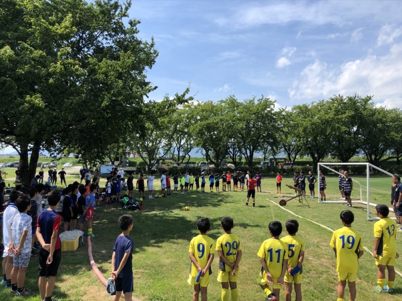 U10u11u12 交流会 In千曲川リバーフロントスポーツガーデン 長野fcガーフ 長野県長野市にある少年サッカークラブチーム